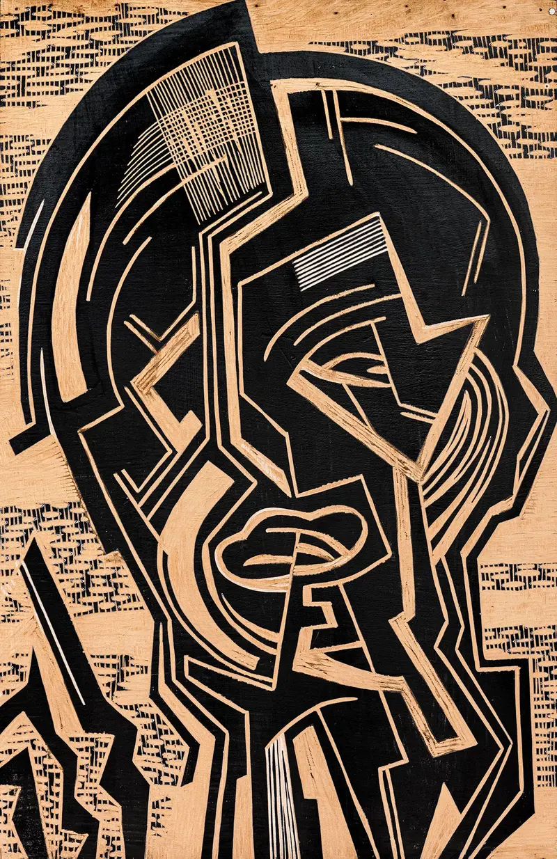 gravure sur bois de Michel Battle